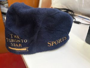 Navy Blue Fleece Cap