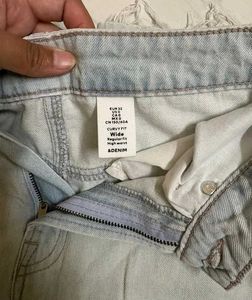 Light Wash Wide Leg Jeans