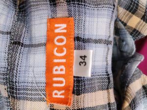 Premium German Export Embroidered Plaid Shirt ✨