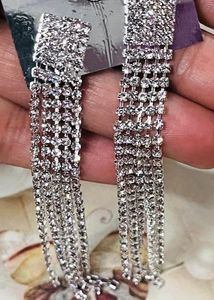 Party Wear Sliver Earrings
