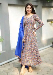 Beautiful Printed Kurta Set with Dupatta
