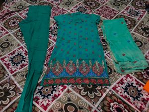 Beautiful Teal kurta sets