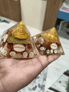Pack of 2 Lakshmi Yantra Pyramid
