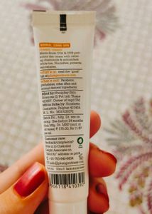 Under Eye Cream And Sunscreen
