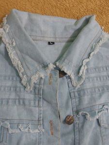 Denim Jeasn Jacket. L size