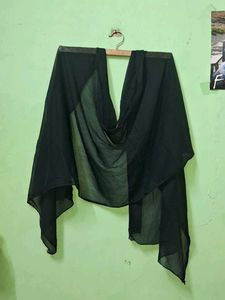 Classic Black Sheer Dupatta of 1