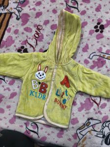 Cute Kids Hooded  unisex Jacket for 6-12 months