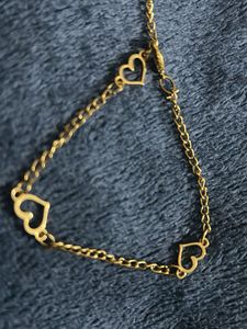 Charming Heart Chain Bracelet