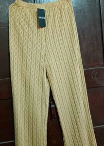 shein full length striped panta