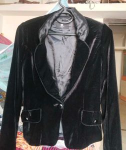 Velvet Blazer