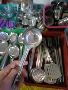3 Stainless Steel Kitchen Spoon