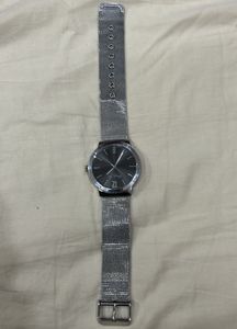 Sleek Silver-Tone Wrist Watch