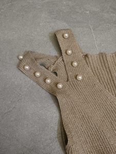 Sparkly Pearl Detail Dress
