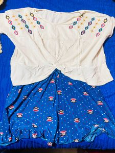 Paul Frank Dress with top and shorts - Fun & Flirt