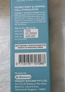 Bionova Moisturizer