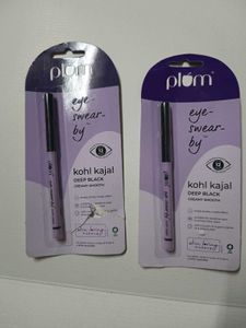 1 Plum Kohl Kajal - Deep Black
