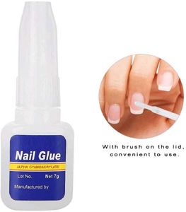 Nail Glue with Brush Applicator