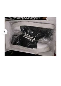 Classic Black &amp; White Sneakers