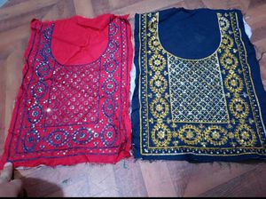 8 Pieces Combo Of Neck Embroidered Patches New