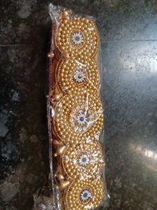 Customised fabric Beaded Waist Belt