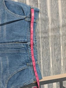 Wide Leg Denim Jeans
