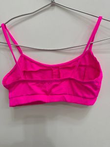 fashion nova Bright Pink Cropped Top