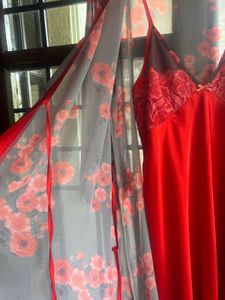 Luxury Loungewear with Floral Robe