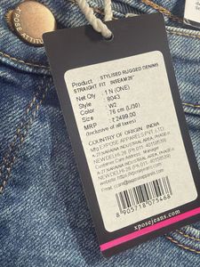 Light Wash Flared Denim Jeans