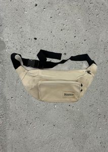 Stylish Cream Fanny Pack