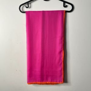 Vibrant Pink &amp; Orange Tie-Dye Kurta