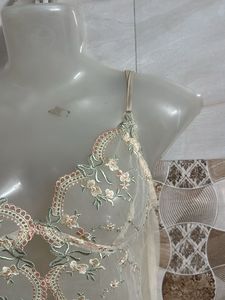 Sheer Embroidered Camisole Top