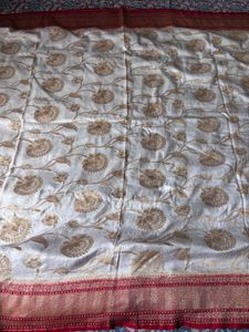 Pure silk kadhua weave banarasi saree