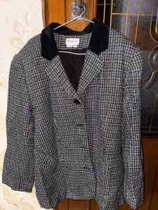 Classic Plaid Blazer