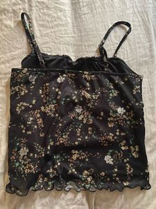Floral Print Cami Top