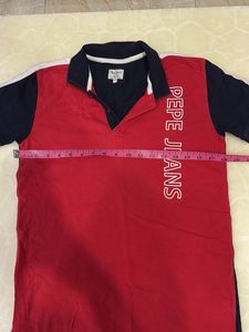 Pepe Jeans Men's Red Polo Shirt