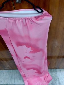 Pink Tie-Dye Print tube dresssss