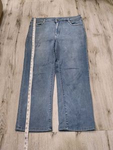 Ma5824 Thafio Light Wash Wide Leg Jeans waist 32 i