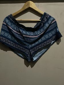 Cozy Printed Sleep Shorts