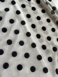 Polka Dot Crop Top and Skirt Set