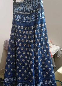 Boho Elephant Print Wrap Skirt