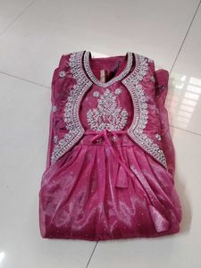 Stunning Pink Embroidered Lehenga Choli