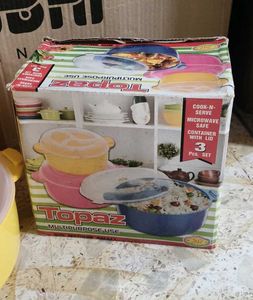 Topaz Multipurpose Use Containers (Set of 3)