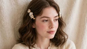 Elegant Pearl & Gem Hair Clips