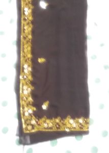 Embroidered Saree