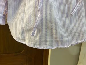 Striped Button-Down Shirt