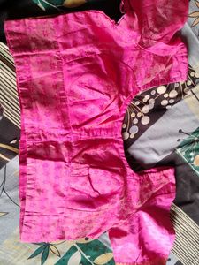 Vibrant Pink Printed Blouse
