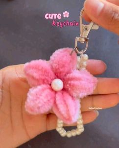 Handmade Flower Keychain Set - Any 1