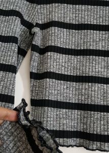 Price Slash ! Smart Striped Casual Top