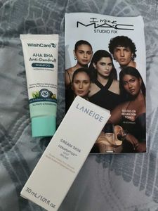 Laneige cream + MAC foundation