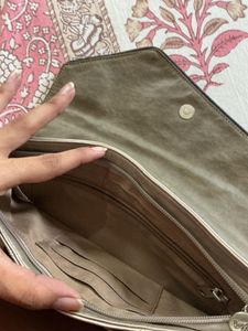 Elegant Gold Clutch Bag